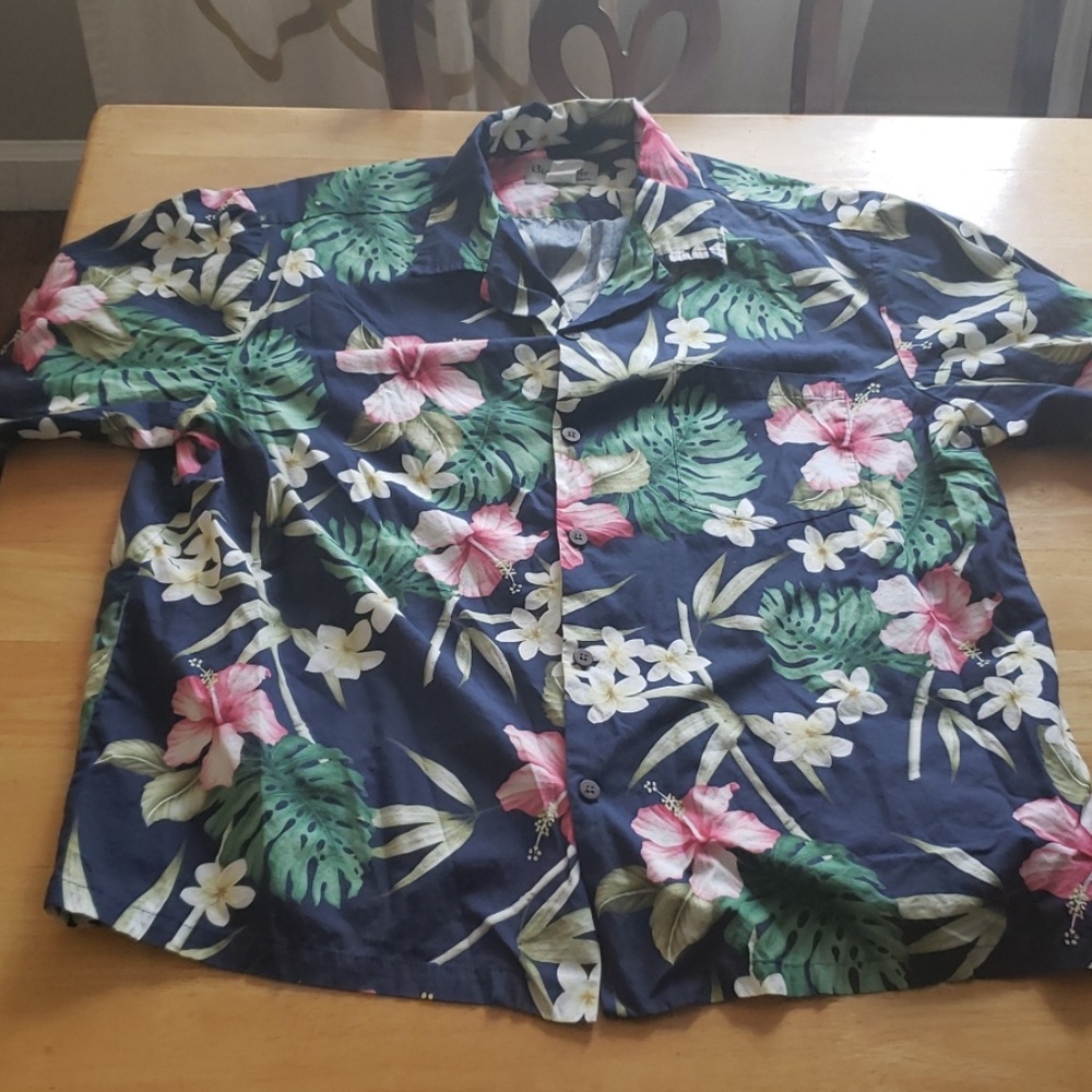 Vintage Bishop St. Apparel Men's Hawaiian Shirt